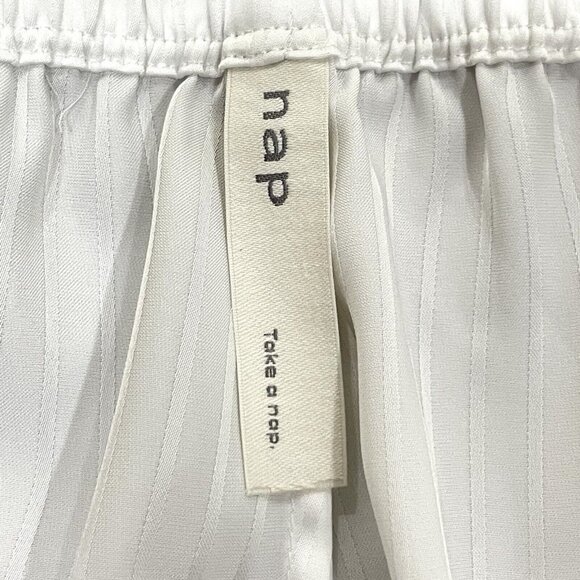 NAP Loungewear Pants Womens XXL Wide Leg Palazzo Pajama Faint Stripe Pull On - Picture 4 of 16